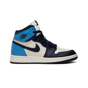 Air Jordan 1 Retro High OG GS “obsidian” used with box